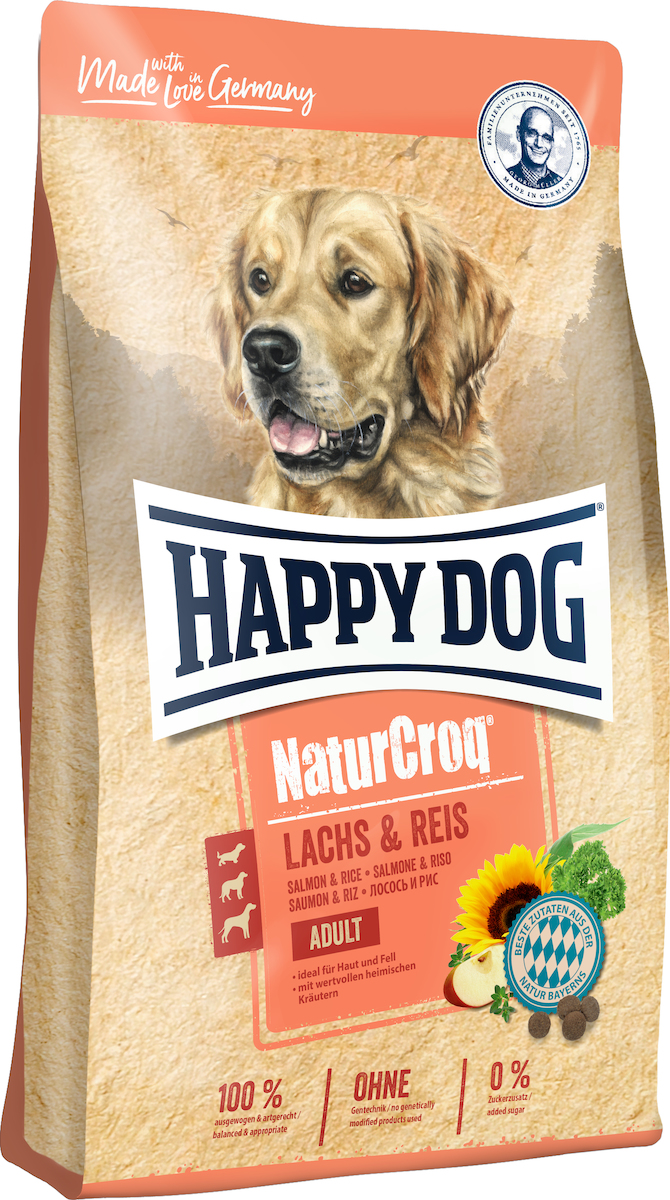 Φωτογραφία προϊόντος: Happy Dog NaturCroq Adult Salmon & Rice 12kg