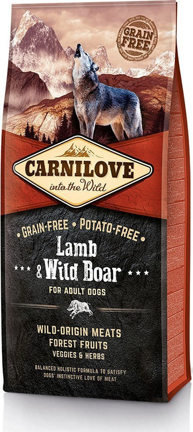 Φωτογραφία προϊόντος: Carnilove Lamb & Wild Boar Adult 1,5kg