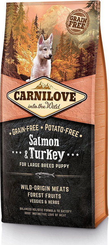 Φωτογραφία προϊόντος: Carnilove Salmon & Turkey Large Breed Puppy 1.5kg