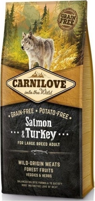Φωτογραφία προϊόντος: Carnilove Salmon & Turkey Large Breed Adult 12kg