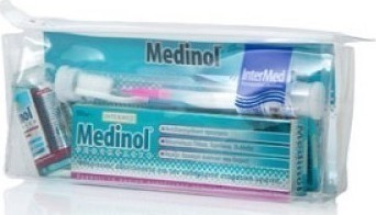 Φωτογραφία προϊόντος: Intermed Medinol Toothpaste 100ml & Medinol Mouthwash 60ml & Toothbrush