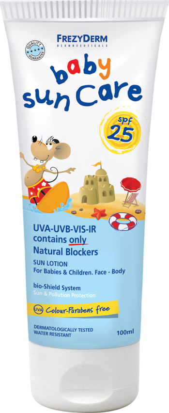 Φωτογραφία προϊόντος: Frezyderm Baby Sun Care Lotion SPF25 100ml