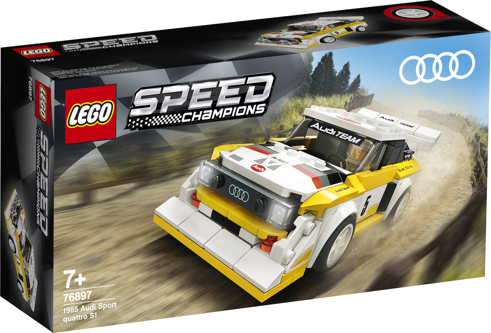 Φωτογραφία προϊόντος: Lego Speed Champions: 1985 Audi Sport Quattro S1 76897