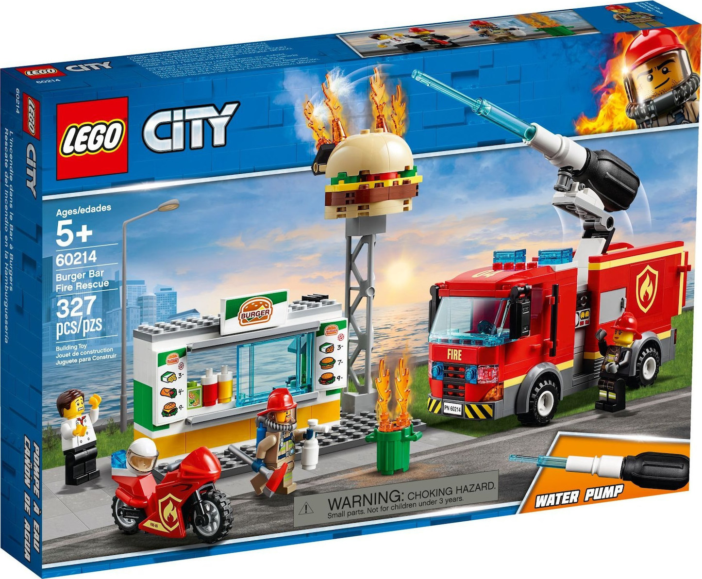 Φωτογραφία προϊόντος: Lego City: Burger Bar Fire Rescue 60214
