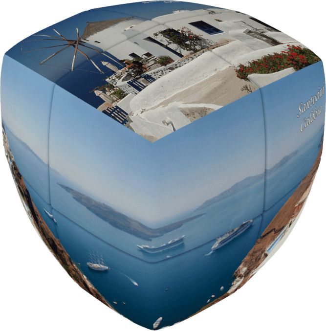 Φωτογραφία προϊόντος: Santorini- V-CUBE 2 pillow
