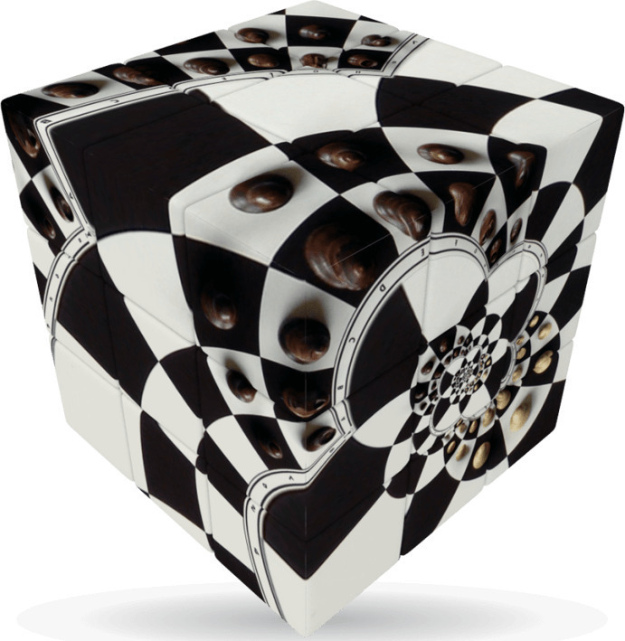 Φωτογραφία προϊόντος: Chessboard Illusion - V-CUBE 3 Flat