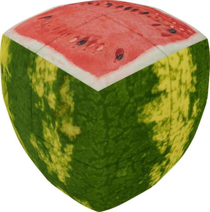 Φωτογραφία προϊόντος: Watermelon Cube- V-CUBE 2 Pillow