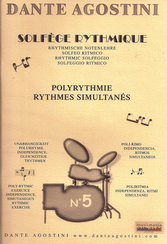 Φωτογραφία προϊόντος: Dante Agostini-Solfege Rythmique Vol 1