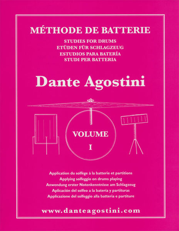 Φωτογραφία προϊόντος: Dante Agostini-Methode de Batterie Vol 1