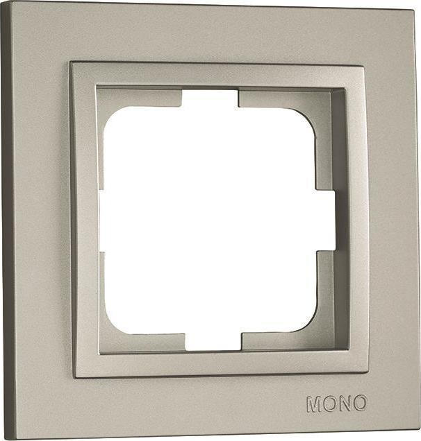 Φωτογραφία προϊόντος: Mono Electric ΠΛΑΙΣΙΟ ΠΡΙΖΑΣ ΜΟΝΟ ΟΡΙΖΟΝΤΙΟ ΑΣΗΜΙ 21-160