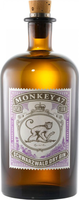 Φωτογραφία προϊόντος: Schwarzwald Monkey 47 Dry Τζιν 500ml