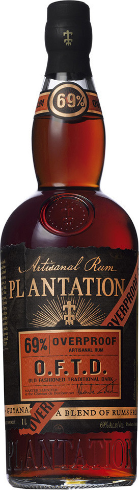 Φωτογραφία προϊόντος: Plantation Rum O.F.T.D. 69% Overproof Ρούμι 700ml