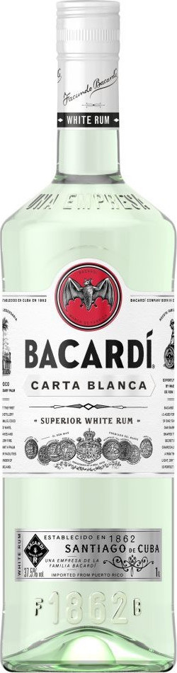 Φωτογραφία προϊόντος: Bacardi Carta Blanca Ρούμι 700ml