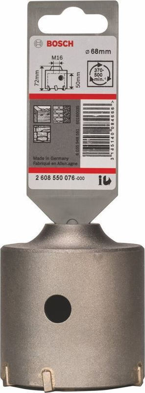 Φωτογραφία προϊόντος: Bosch Ποτηροκορώνα SDS Plus 9 68mm 1τμχ 2608550076