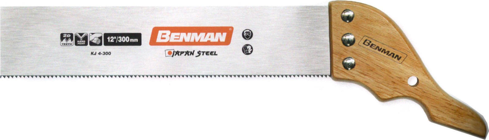 Φωτογραφία προϊόντος: Benman Πριόνι Ξύλου KJ 4-300 30cm 70025