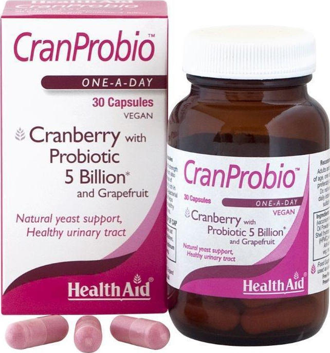 Φωτογραφία προϊόντος: Health Aid CranProbio 30 κάψουλες