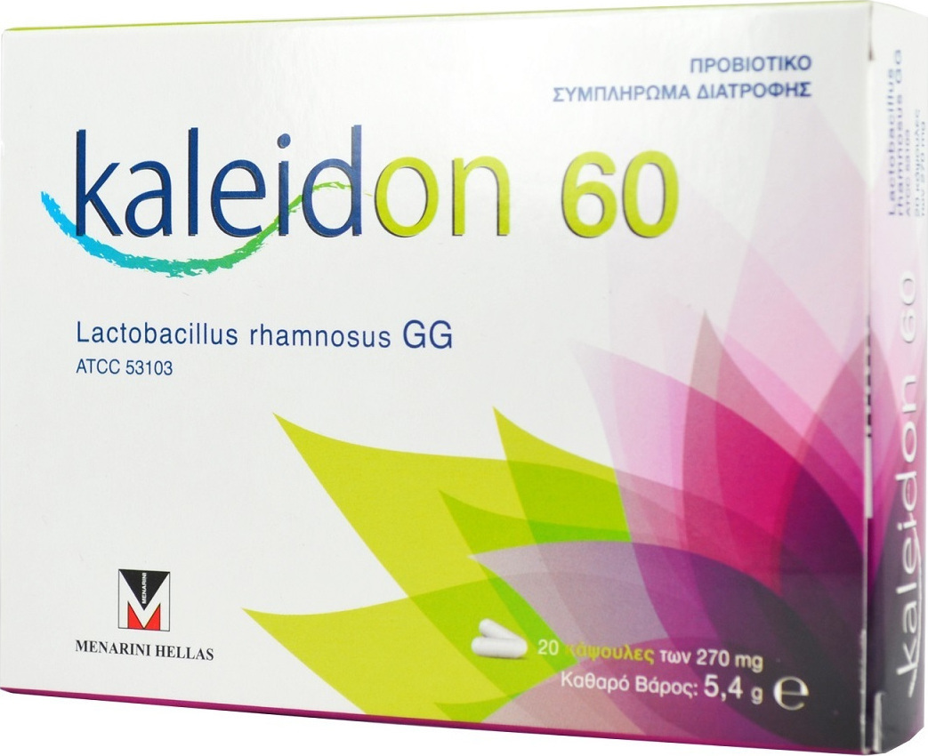 Φωτογραφία προϊόντος: Menarini Kaleidon 60 270mg 20κάψουλες