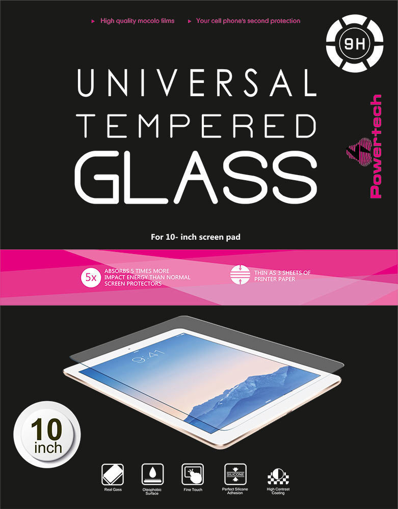 Φωτογραφία προϊόντος: POWERTECH Tempered Glass 9H(0.33MM) - Universal 11.5" Screen Pad