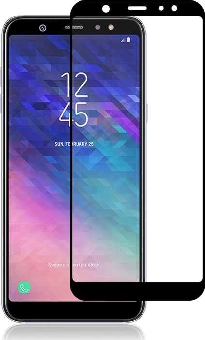 Φωτογραφία προϊόντος: 3D Full Face Tempered Glass Black (Galaxy A6+ 2018)