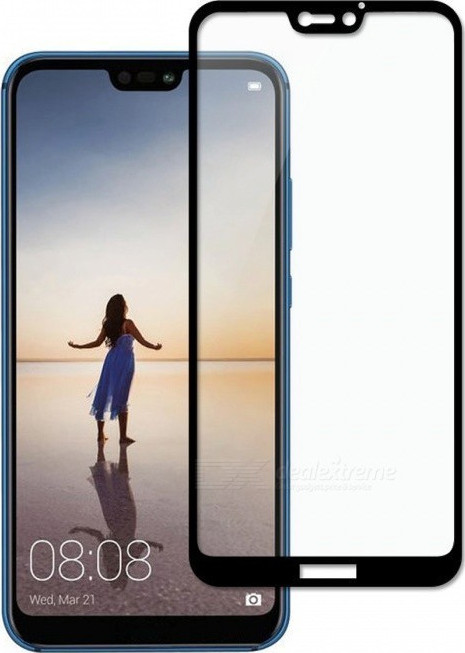 Φωτογραφία προϊόντος: Full Face Tempered Glass Black (Huawei P20 Lite)