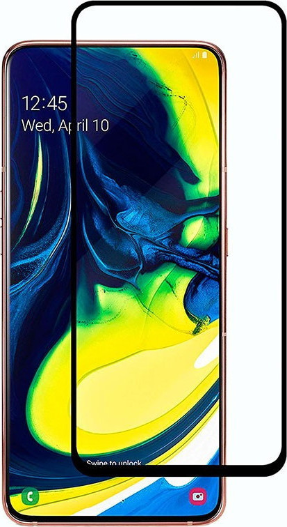Φωτογραφία προϊόντος: Powertech 5D Full Face Tempered Glass Μαύρο (Galaxy A80)