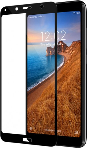Φωτογραφία προϊόντος: 5D Full Glue Full Face Tempered Glass Black (Redmi 7A)