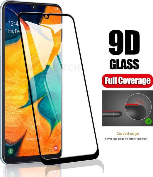 Φωτογραφία προϊόντος: Full Glue Full Face Tempered Glass Black (Galaxy A10)