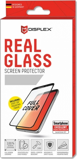 Φωτογραφία προϊόντος: Displex 3D Full Face Tempered Glass Black (iPhone 11 Pro)