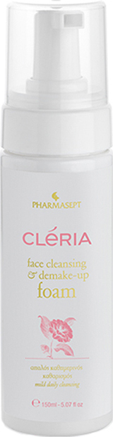 Φωτογραφία προϊόντος: Pharmasept Cleria Face Cleansing & Demake-Up Foam 150ml