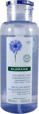 Φωτογραφία προϊόντος: Klorane Eau Demaquillante Apaisante Au Bleuet for Face Eyes & Lips 400ml