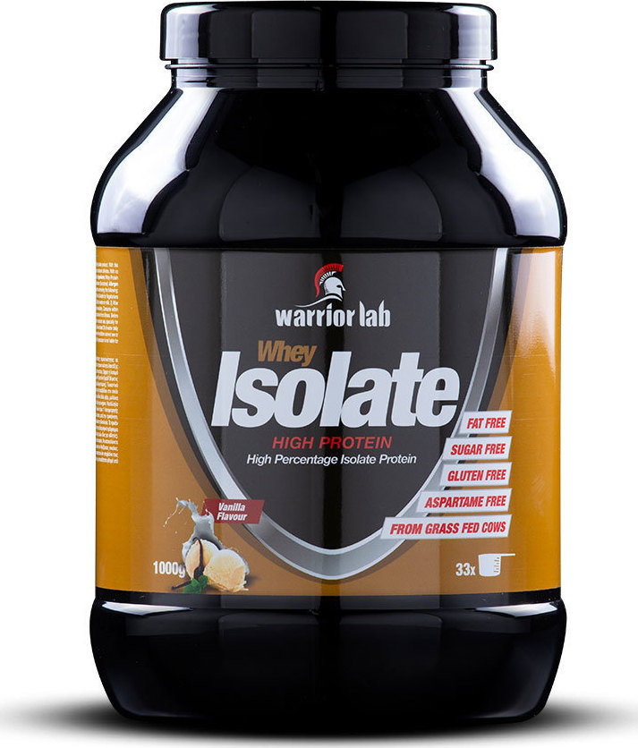 Φωτογραφία προϊόντος: Warrior Lab Whey Isolate 1000gr Βανίλια