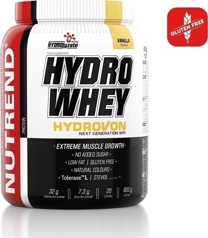 Φωτογραφία προϊόντος: Nutrend Hydro Whey 800gr Βανίλια