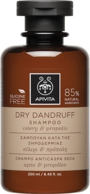 Φωτογραφία προϊόντος: Apivita Dry Dandruff Shampoo with Celery & Propolis 250ml