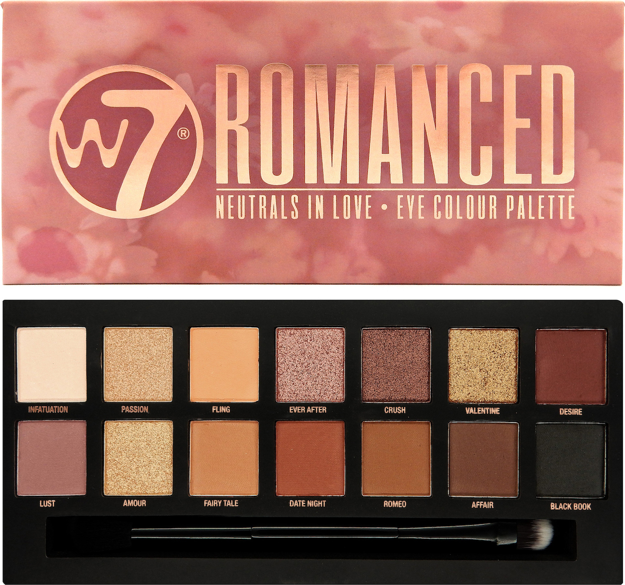Φωτογραφία προϊόντος: W7 Cosmetics Romanced Eye Colour Palette