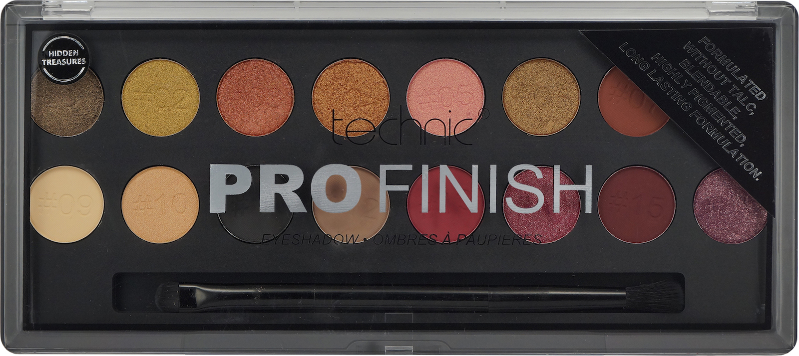Φωτογραφία προϊόντος: Technic Technic Pro Finish Eyeshadow Hidden Treasures