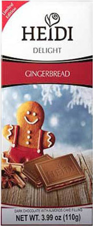 Φωτογραφία προϊόντος: Heidi Σοκολάτα Μαύρη Delight Gingerbread 110gr