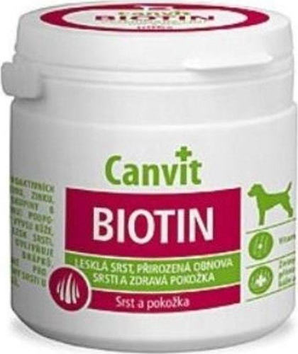Φωτογραφία προϊόντος: Canvit Biotin Dog έως 25Kg - 230gr (230tabs)