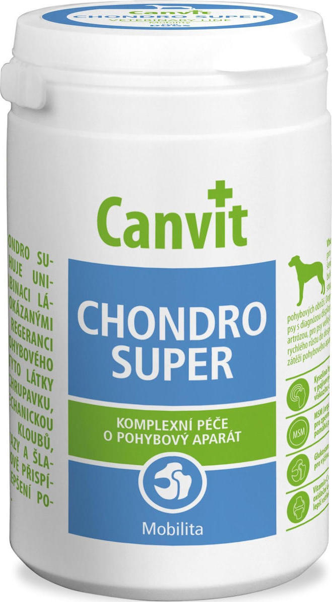 Φωτογραφία προϊόντος: Canvit Chondro Super Dog >25kg, 230gr (80tabs)