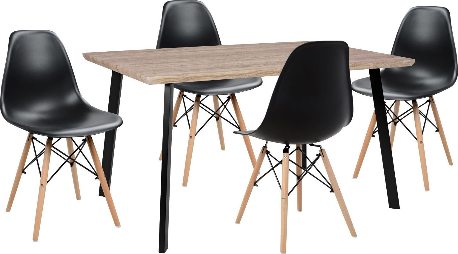 Φωτογραφία προϊόντος: Τραπεζαρία Twist 5τμχ 140x80cm
