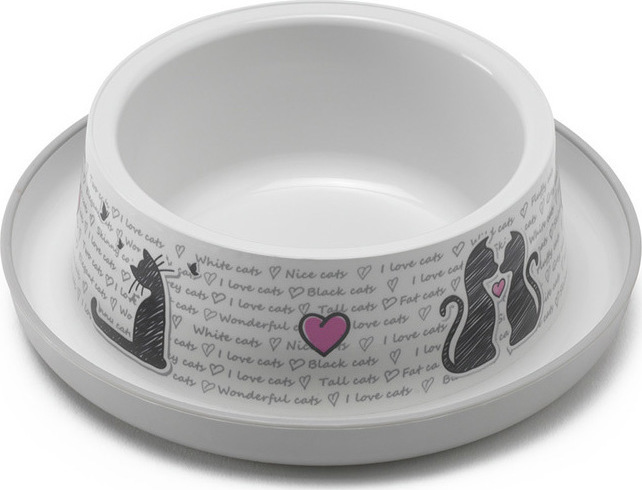 Φωτογραφία προϊόντος: MODERNA TRENDY DINNER CATS IN LOVE ΜΠΟΛ 350ML