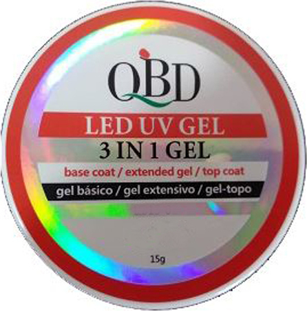 Φωτογραφία προϊόντος: GEL ΝΥΧΙΩΝ 3 IN 1 GEL QBD LED UV 15GR BALANCE BUILDER GELS BEGONIA 1331-13