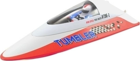 Φωτογραφία προϊόντος: Volantex Tumbler Mini Racing Rc Boat RTR V796-1 Red