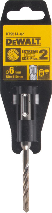 Φωτογραφία προϊόντος: Dewalt Τρυπάνι SDS-Plus Extreme 2 6x110mm DT9514 1τμχ