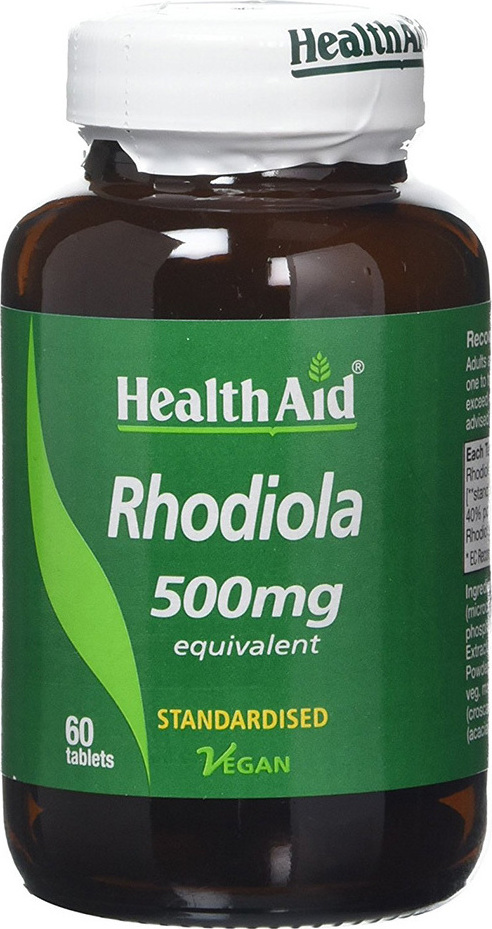 Φωτογραφία προϊόντος: Health Aid Rhodiola 500 mg 60 ταμπλέτες