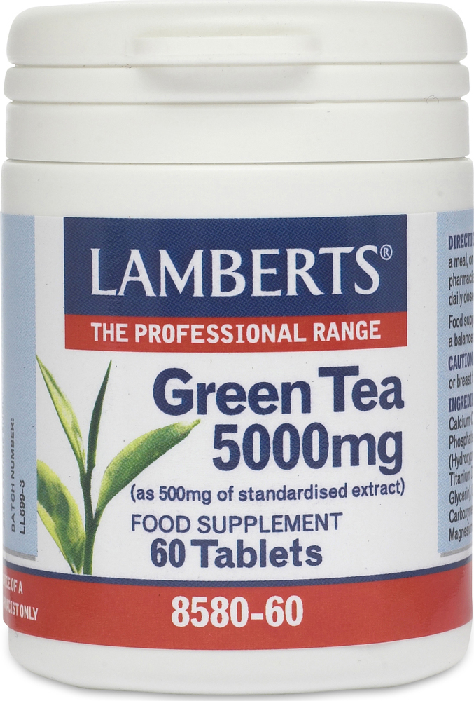 Φωτογραφία προϊόντος: Lamberts Green Tea 5000mg 60 ταμπλέτες