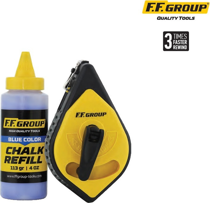 Φωτογραφία προϊόντος: F.F. Group Νήμα Κιμωλίας Αλφαδιάσματος Χάραξης 38181
