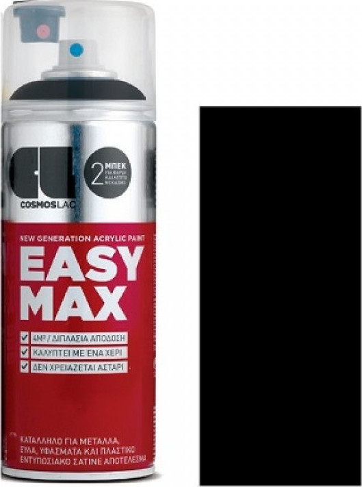 Φωτογραφία προϊόντος: EASY MAX 400 ml ΜΑΥΡΟ 803