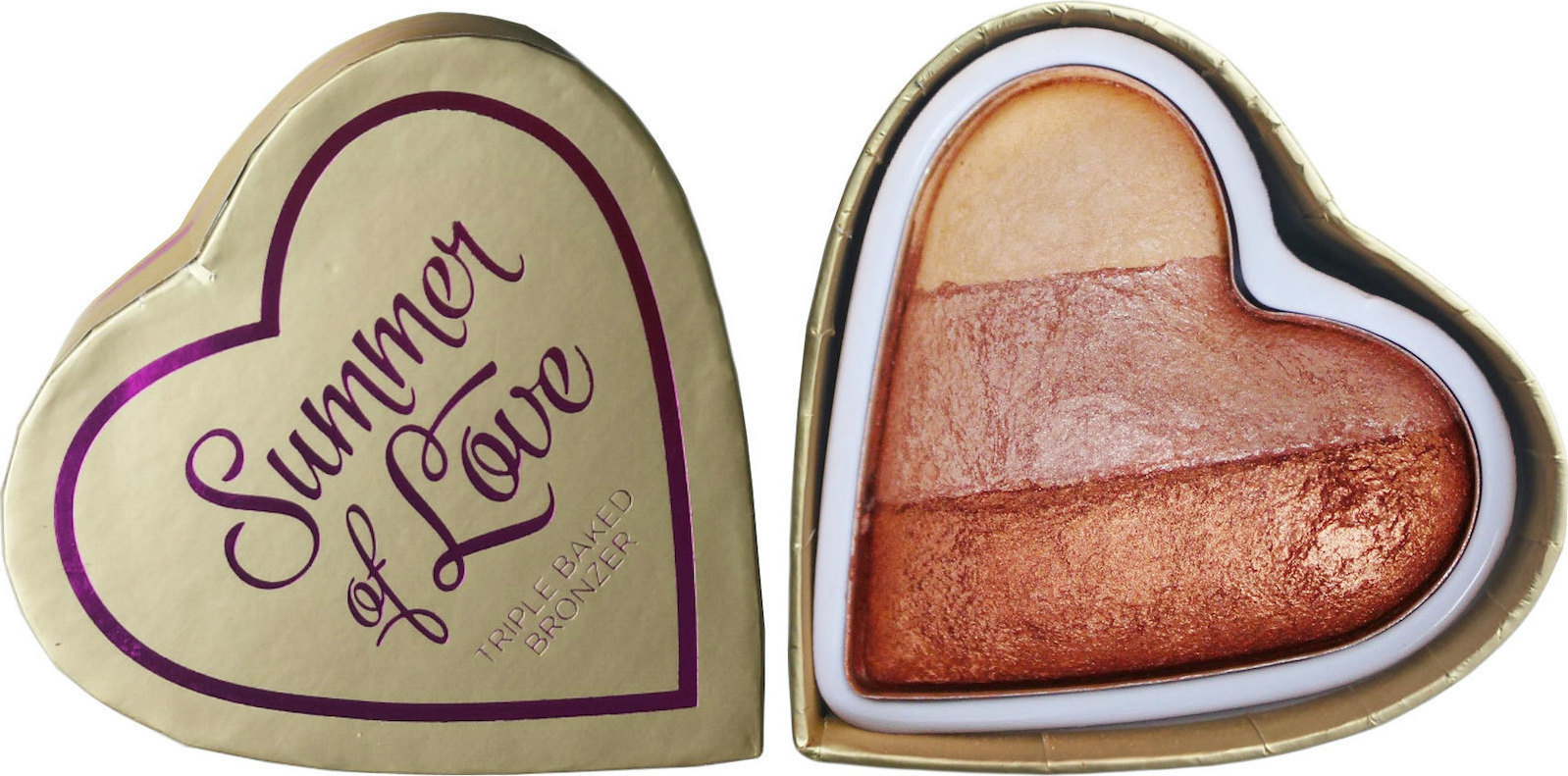 Φωτογραφία προϊόντος: Revolution Beauty I Heart Bronzer Hot Summer of Love Tripple Baked Bronzer 10gr