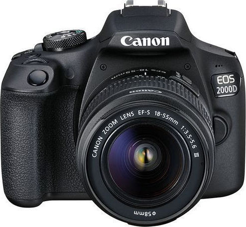 Φωτογραφία προϊόντος: Canon EOS 2000D Kit (EF-S 18-55mm III) Black