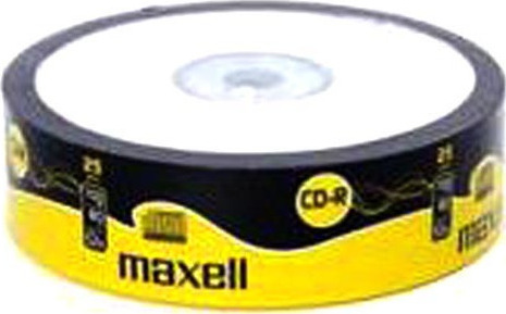 Φωτογραφία προϊόντος: CD-R Maxell 700 MB 52X Spindle Pack 25 discs